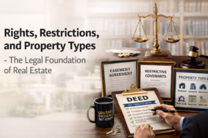 Rights, Restrictions and Property Types: The Legal Foundation of Market Value