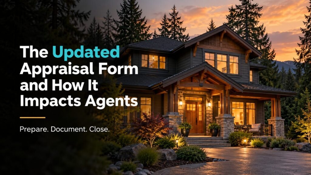 The Updated Appraisal Form and How It Impacts Agents