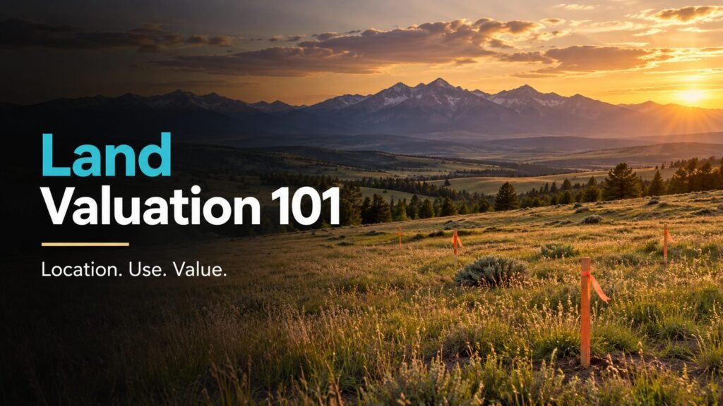 Land Valuation 101 for Real Estate Agents
