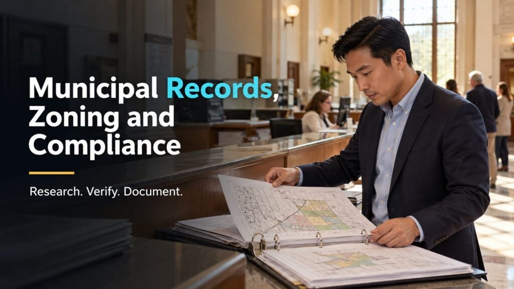 Municipal Records, Zoning and Compliance — Essential Property Research For Real Estate Agents
